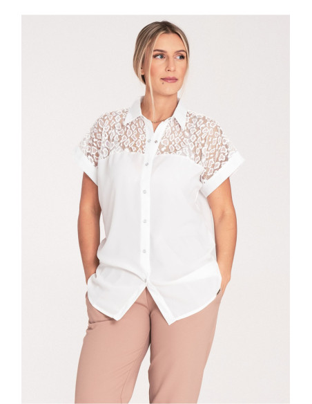 Chemise manche courte model 204320 Figl