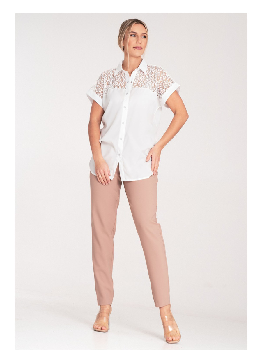 Chemise manche courte model 204320 Figl