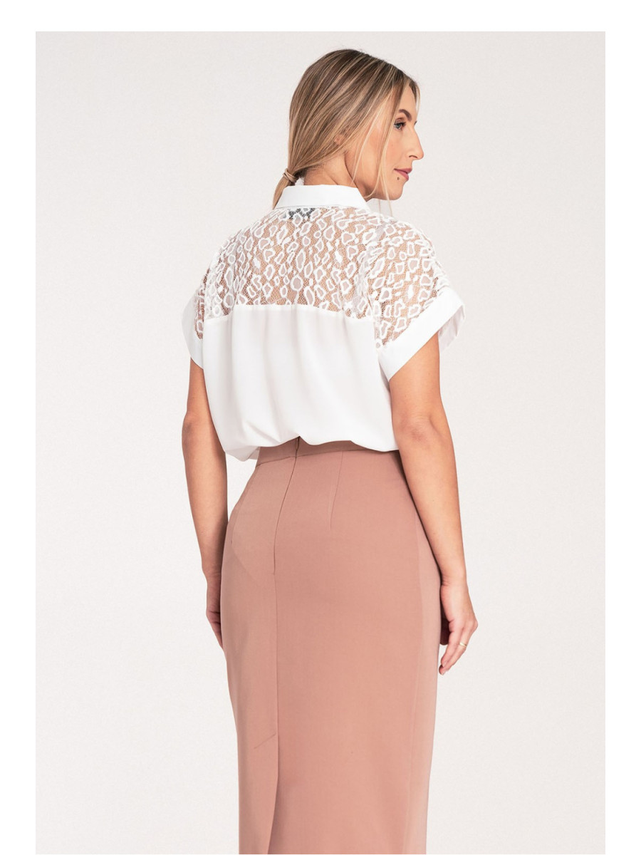 Chemise manche courte model 204320 Figl