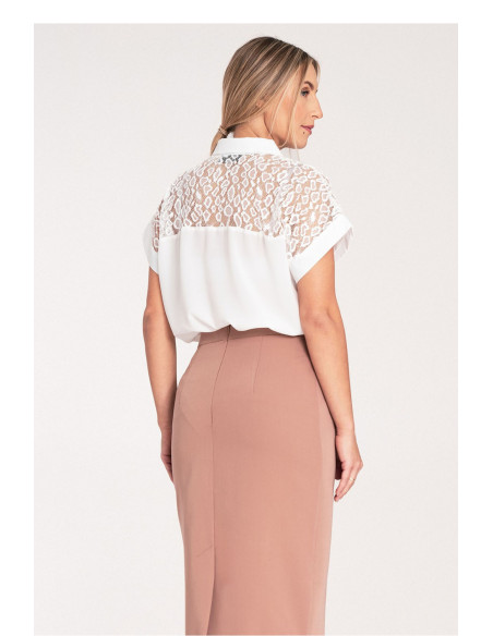 Chemise manche courte model 204320 Figl