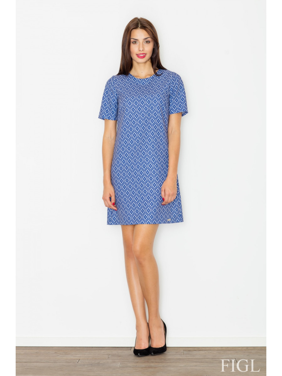 Robe de jour model 77080 Figl