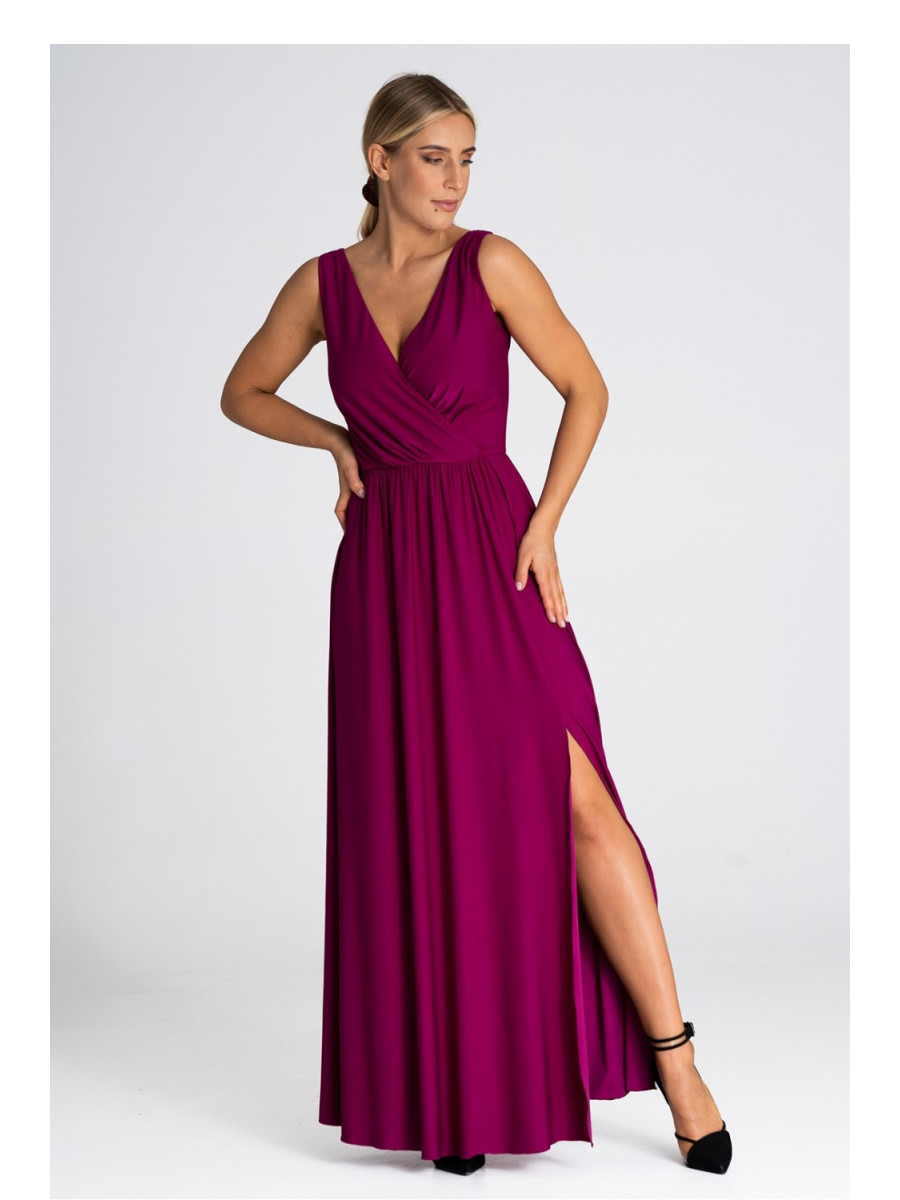 Robe longue model 190904 Figl