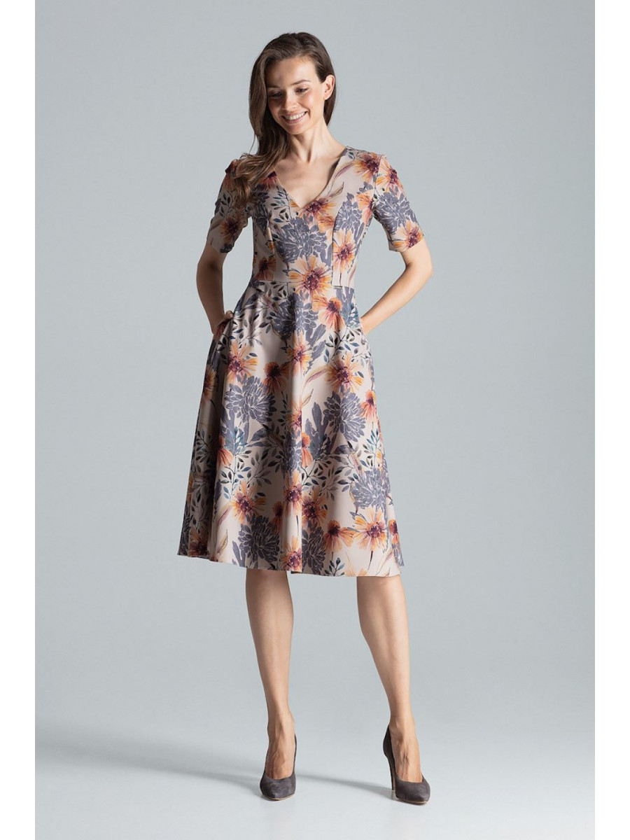 Robe de jour model 135801 Figl