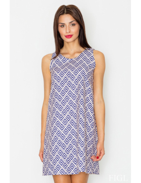 Robe de jour model 77155 Figl