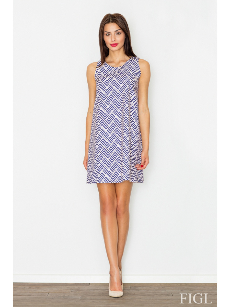 Robe de jour model 77155 Figl