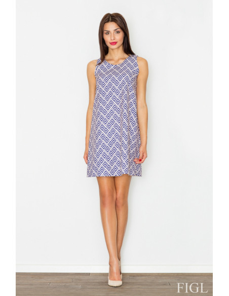 Robe de jour model 77155 Figl