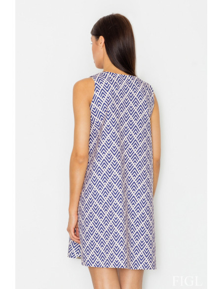 Robe de jour model 77155 Figl
