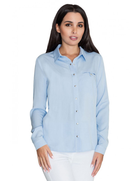 Chemise manche longue model 111030 Figl