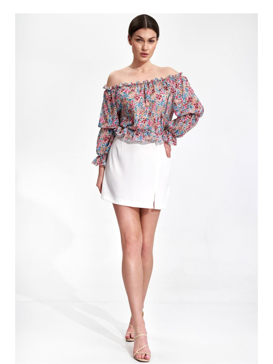 Jupe courte model 167221 Figl