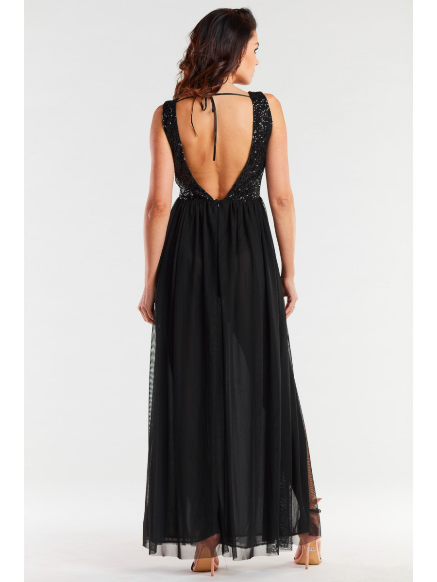 Robe longue model 174301 awama