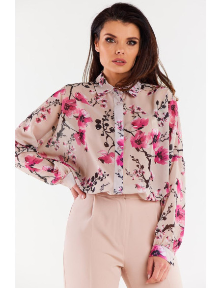 Chemise manche longue model 196619 awama