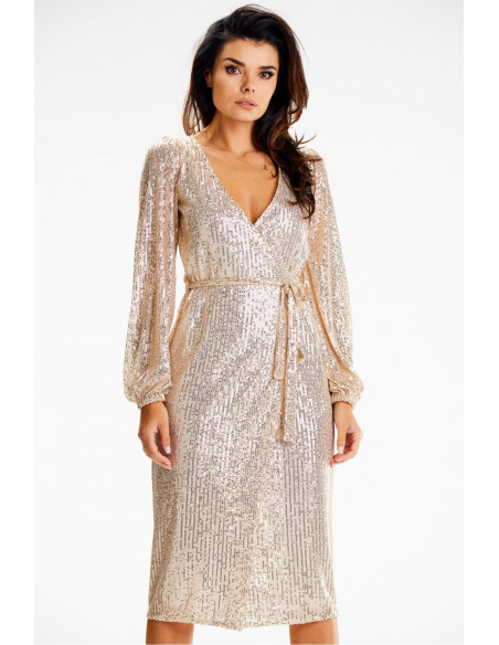 Robe de soirée model 189423 awama