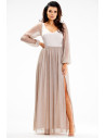 Robe longue model 189440 awama