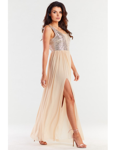 Robe longue model 174302 awama