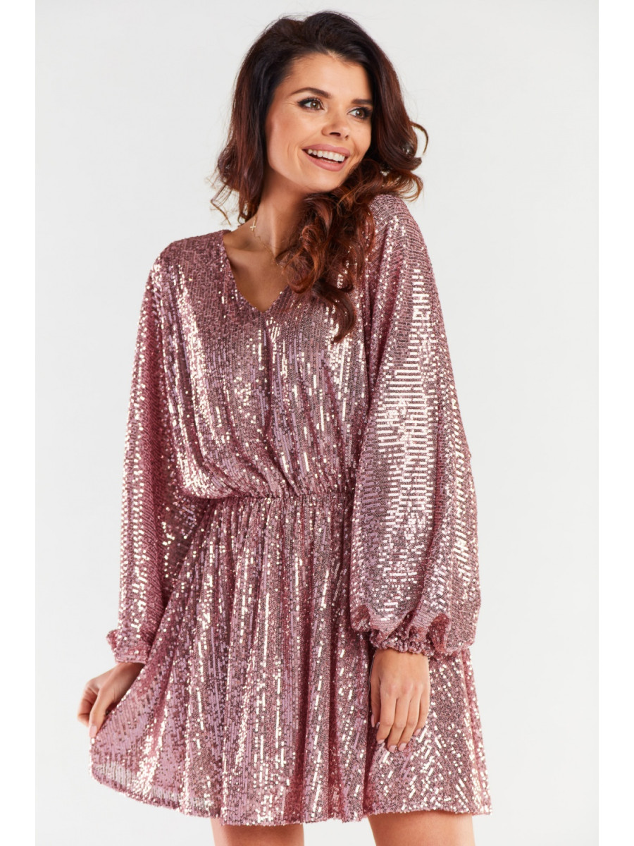 Robe de soirée model 174303 awama