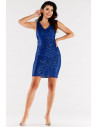 Robe courte model 174394 awama