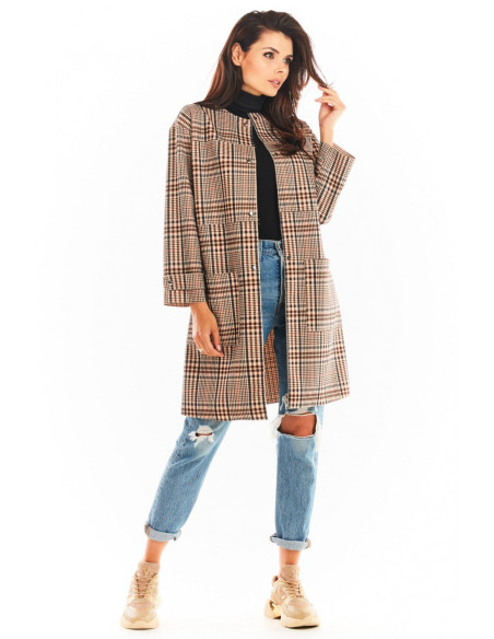 Manteau model 148982 awama