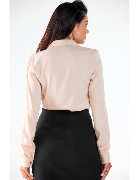Chemise manche longue model 173920 awama