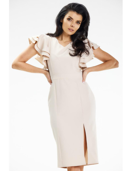 Robe de cocktail model 195902 awama