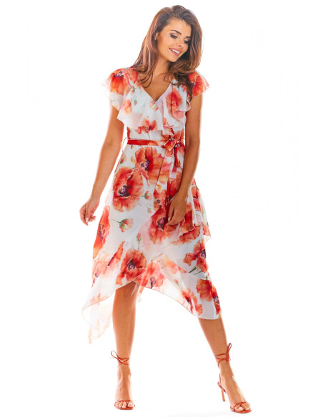 Robe de cocktail model 133673 awama
