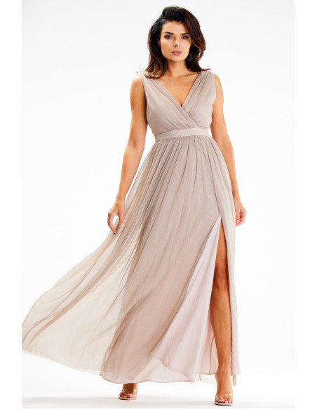 Robe longue model 189443 awama