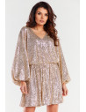 Robe de soirée model 174305 awama