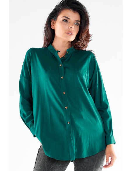 Chemise manche longue model 173922 awama