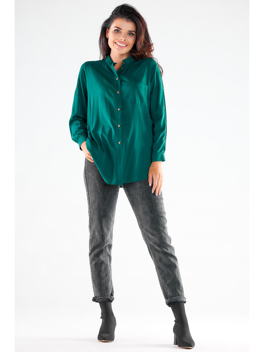 Chemise manche longue model 173922 awama