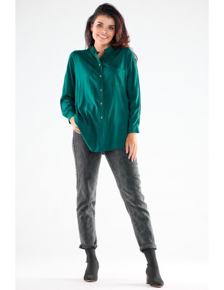 Chemise manche longue model 173922 awama