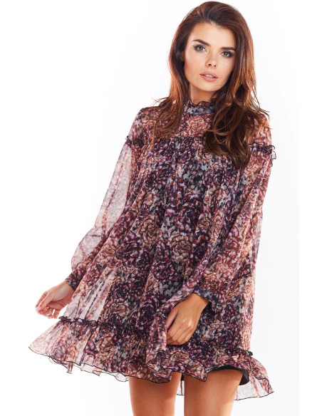 Robe de cocktail model 139516 awama