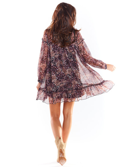 Robe de cocktail model 139516 awama