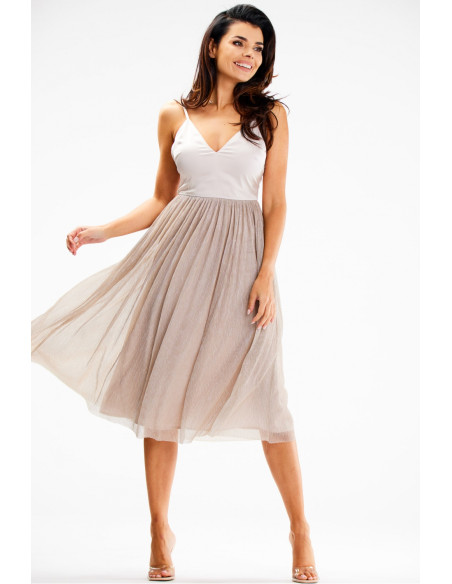 Robe de soirée model 189446 awama