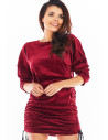 Robe courte model 150740 awama