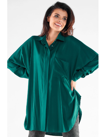 Chemise manche longue model 173910 awama