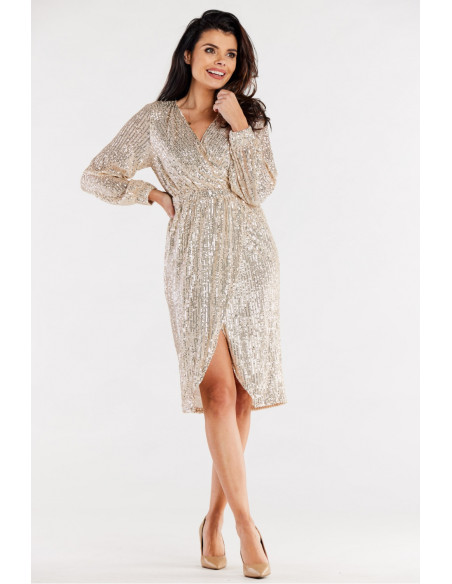 Robe de soirée model 174356 awama
