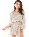 Robe courte model 150766 awama