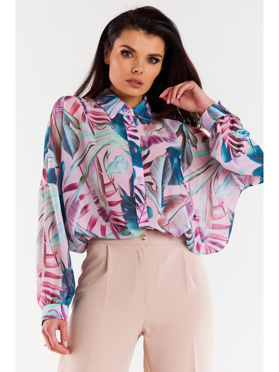 Chemise manche longue model 196617 awama