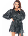 Robe courte model 150767 awama