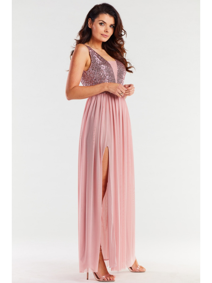 Robe longue model 174300 awama