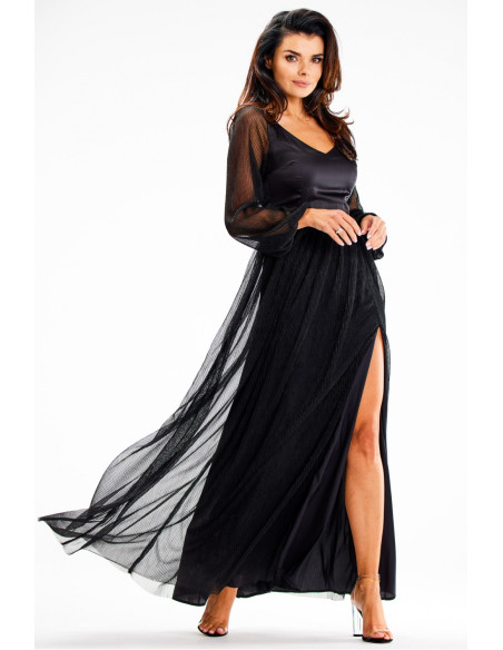 Robe longue model 189439 awama