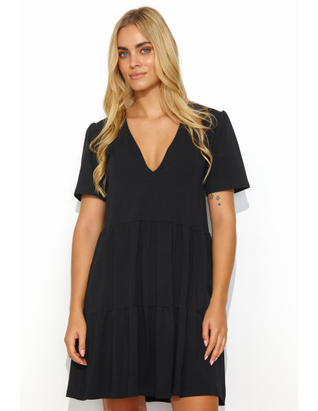 Robe de jour model 192951 Makadamia
