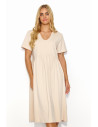 Robe de jour model 193199 Makadamia