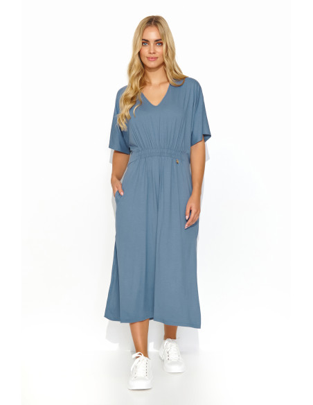 Robe de jour model 193222 Makadamia