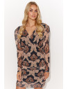 Robe de jour model 184809 Makadamia