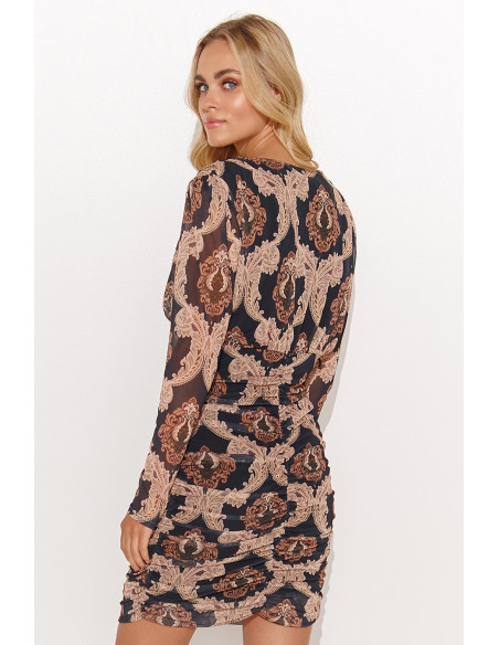 Robe de jour model 184809 Makadamia
