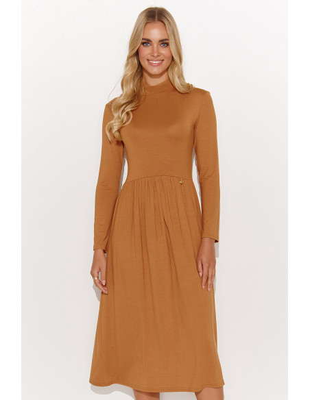 Robe de jour model 185230 Makadamia