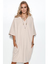 Robe de jour model 162224 Makadamia