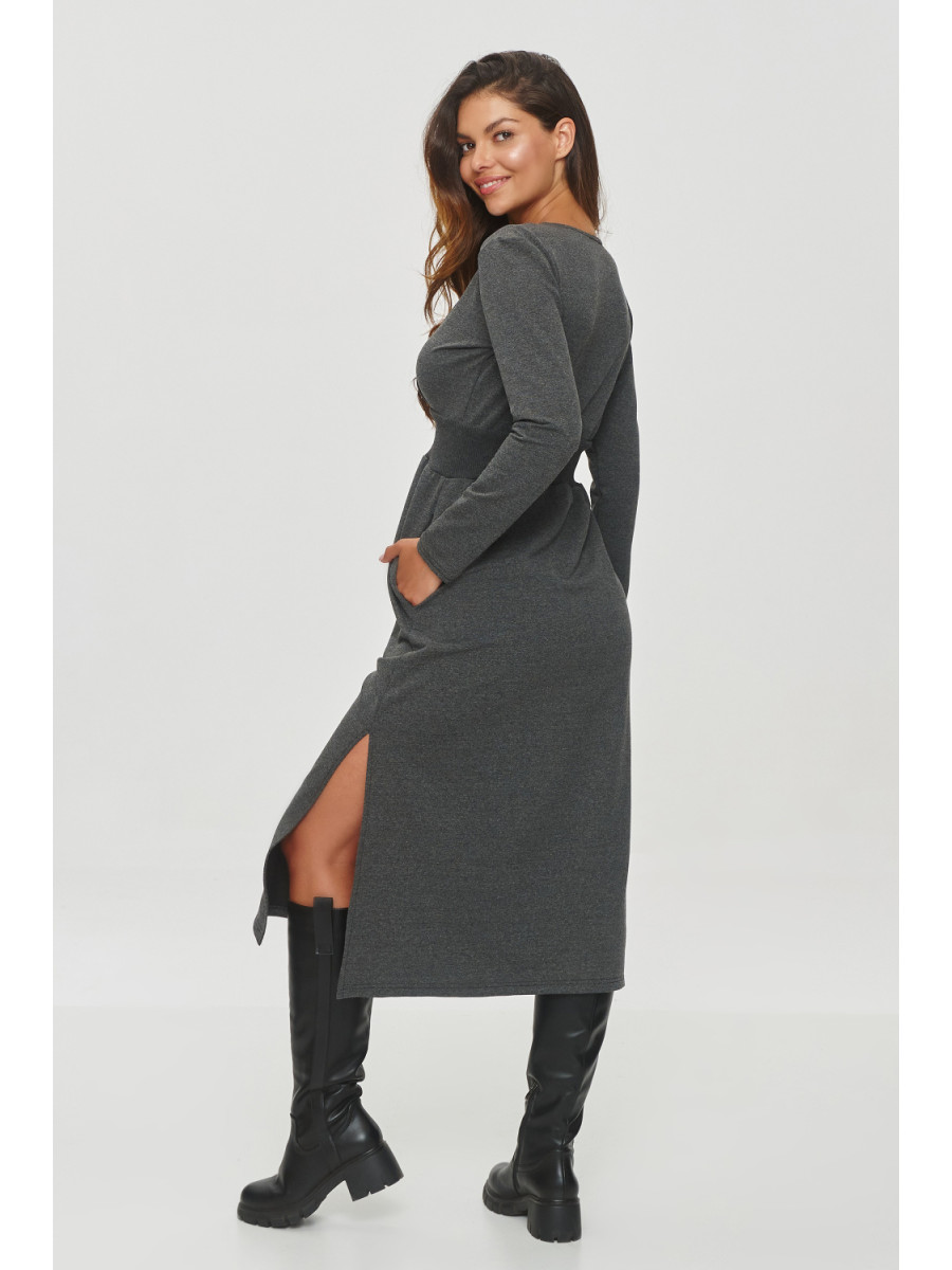 Robe de jour model 200036 Makadamia