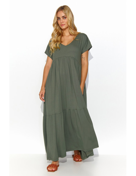 Robe de jour model 192952 Makadamia