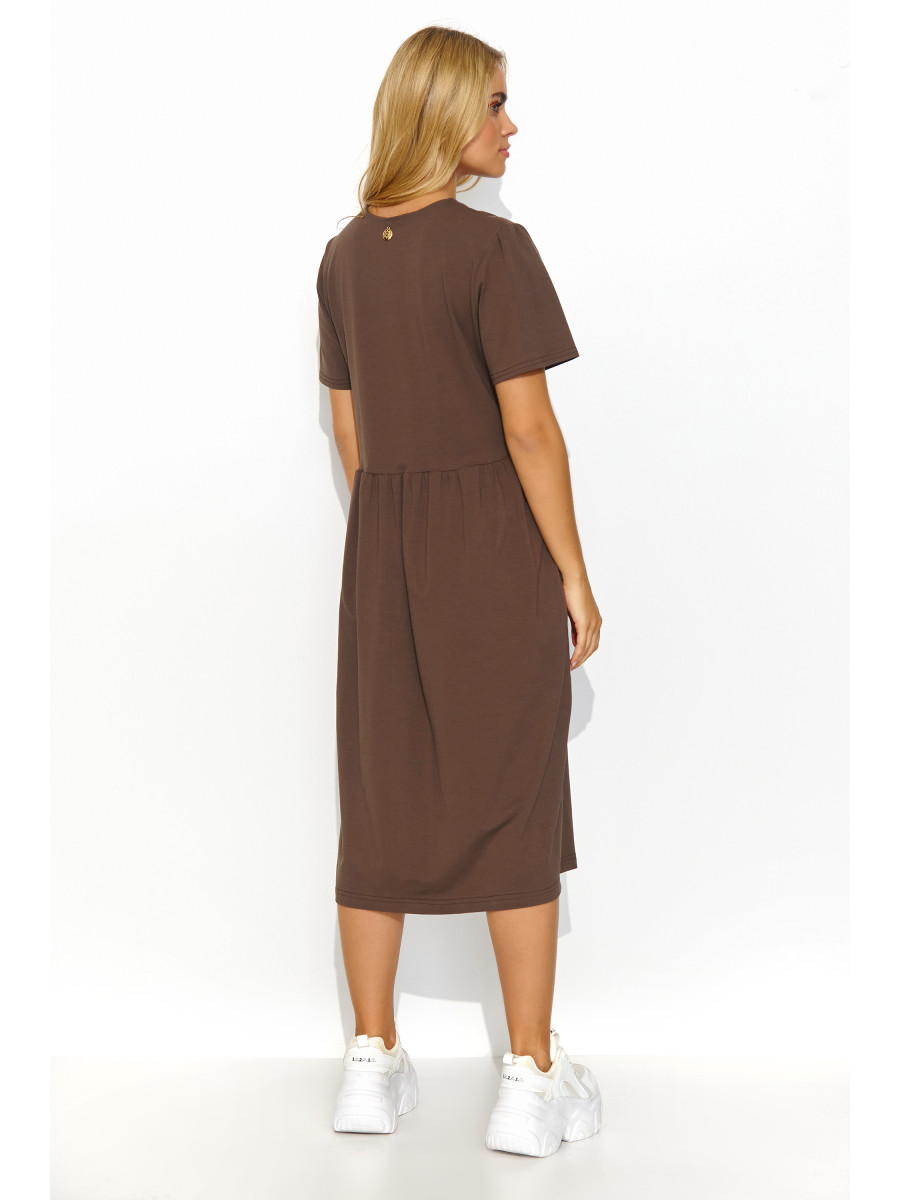 Robe de jour model 193200 Makadamia